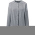 Кардиган Lands' End школьный женский из хлопкового модала Pewter Heather, XXSmall - фото #3