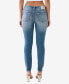 ფოტო #2 პროდუქტის Women's Halle No Flap Big T Skinny Jeans