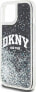 DKNY DKNY Liquid Glitter Big Logo - Etui iPhone 15 Plus / 14 Plus (czarny) - фото #6