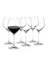 Фото #1 товара Стаканы для вина красные Holmegaard perfection 14.6 унций, набор из 6
