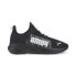 Фото #1 товара Puma Softride Premier Slip-On Camo Mens Black Canvas Athletic Running Shoes