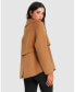 ფოტო #3 პროდუქტის Women's I'm Yours Wool Blend Peacoat