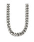 Stainless Steel Polished 24 inch Heavy Wheat Necklace