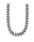 ფოტო #3 პროდუქტის Stainless Steel Polished 24 inch Heavy Wheat Necklace