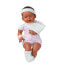 Фото #1 товара Кукла детская Berjuan Newborn 45 см Африканская Медицинская Девочка