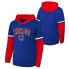 MLB Chicago Cubs Boys' Long Sleeve Twofer Poly Hooded Sweatshirt - XL