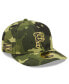 Фото #1 товара Men's Camo Pittsburgh Pirates 2022 Armed Forces Day On-Field Low Profile 59FIFTY Hat