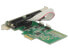 Фото #5 товара Delock 89557 - PCIe - Serial - Low-profile - PCIe 2.0 - RS-232 - Green