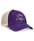 ფოტო #2 პროდუქტის Men's Purple LSU Tigers Heritage Waylon Trucker Adjustable Hat