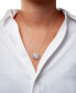 Фото #2 товара Wrapped in Love diamond Starburst 20" Pendant Necklace (1-1/2 ct. t.w.) in 14k White Gold, Created for Macy's