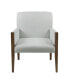 Martha Stewart Remo 28" Wide Fabric Upholstered Accent Chair