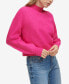 Фото #3 товара Petite Boxy Mock-Neck Sweater