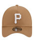 Men's Khaki Pittsburgh Pirates A-Frame 9FORTY Adjustable Hat