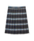 ფოტო #1 პროდუქტის Big Girls Adjustable Waist Mid-Length Plaid Pleated Skirt