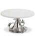 Фото #1 товара White Orchid Marble Cake Stand