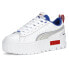 Фото #2 товара Puma Mayze Gen. Lace Up Womens White Sneakers Casual Shoes 39206901