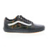 Фото #2 товара Vans Old Skool MTE VN0A348F2TI Mens Black Leather Lifestyle Sneakers Shoes