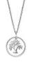 Фото #1 товара Timeless silver necklace Tree of Life ERN-LILTREE