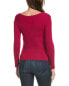 Фото #4 товара Bcbgmaxazria Ribbed Sweater Women's Red Xxs