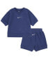 ფოტო #1 პროდუქტის Baby Boys or Girls Readyset Short Set