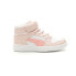 Фото #1 товара Puma Rebound Layup Lace Up Boys Pink, White Sneakers Casual Shoes 37048836