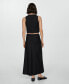 ფოტო #3 პროდუქტის Women's Long Adjustable Bow Skirt