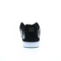 Фото #14 товара DC Net 302361-0BG Mens Black Nubuck Lace Up Skate Inspired Sneakers Shoes