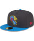 ფოტო #1 პროდუქტის Men's Black San Antonio Missions Copa De La Diversion 59FIFTY Fitted Hat