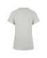 ფოტო #2 პროდუქტის 47 Women's Gray Washington Capitals Cherry Blossom Frankie T-Shirt