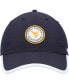 Фото #3 товара Men's Navy West Virginia Mountaineers Microburst Clean Up Adjustable Hat