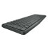 Фото #6 товара Logitech MK235 Wireless Keyboard and Mouse Combo - Full-size (100%) - Wireless - USB - AZERTY - Grey - Mouse included