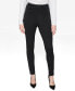 ფოტო #1 პროდუქტის Women's Button Detail Ponte Pants