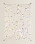 Children’s multicoloured polka dot cotton rug