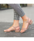 ფოტო #22 პროდუქტის Women's Beyla Block Heel Flat Sandals