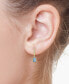 EFFY® London Blue Topaz (1-1/2 ct. t.w.) & Diamond Accent Drop Earrings in 14k Gold