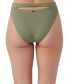 Фото #2 товара Juniors' Saltwater Solids Max High-Waisted Bottoms