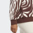 Фото #12 товара adidas women Abstract Allover Animal Print Sweatshirt
