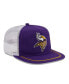 Фото #3 товара Men's Purple, White Minnesota Vikings Original Classic Golfer Adjustable Hat