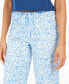 Women's Sleepwell Printed Knit Pajama Pant made with Temperature Regulating Technology