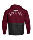 Men's Maroon Texas A&M Aggies 12th Man Centennial Blocked Packable Half-Zip Pullover Jacket