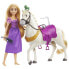 Фото #1 товара Кукла с конём Disney Princess Рапунцель и Максимус 3+ лет
