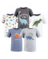 ფოტო #1 პროდუქტის Baby Boys Short Sleeve T-Shirts, Dinosaur