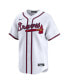 ფოტო #3 პროდუქტის Men's Ozzie Albies White Atlanta Braves Home Limited Player Jersey