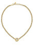 Gold-plated necklace with colored crystals Bagliori SAVO03
