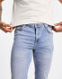 Фото #3 товара ASOS DESIGN stretch flare jeans in vintage light wash blue