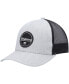 ფოტო #1 პროდუქტის Men's Gray, Black Walled Trucker Snapback Hat