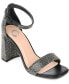 ფოტო #6 პროდუქტის Women's Idda Embellished Block Heel Dress Sandals