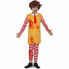 Фото #1 товара Карнавальный костюм для малышей Shico Бургер Мужской Клоун Ужасы (3 штуки)