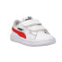 Фото #2 товара Puma Smash V2 Slip On Infant Boys White Sneakers Casual Shoes 36517434