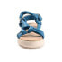 Фото #5 товара Journee Collection Womens Marri Tru Comfort Foam Multi Strap Flat Sandals, Blue